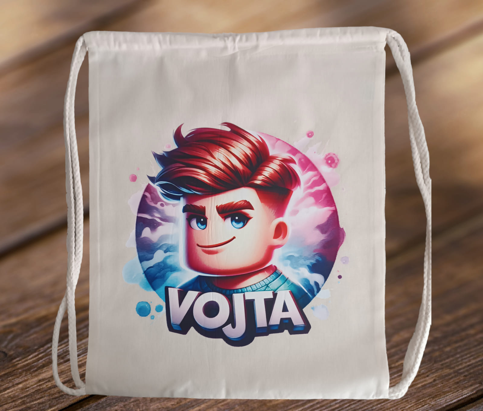 Vak na věci z tělocviku v podobě oblíbené hry - Roblox