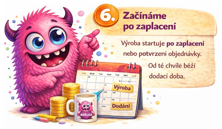 Kdy začíná výroba a běží dodací lhůta?