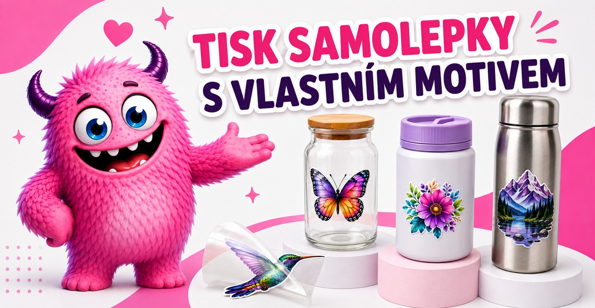 Tisk samolepky s vlastním motivem: jak připravit grafiku a správně objednat