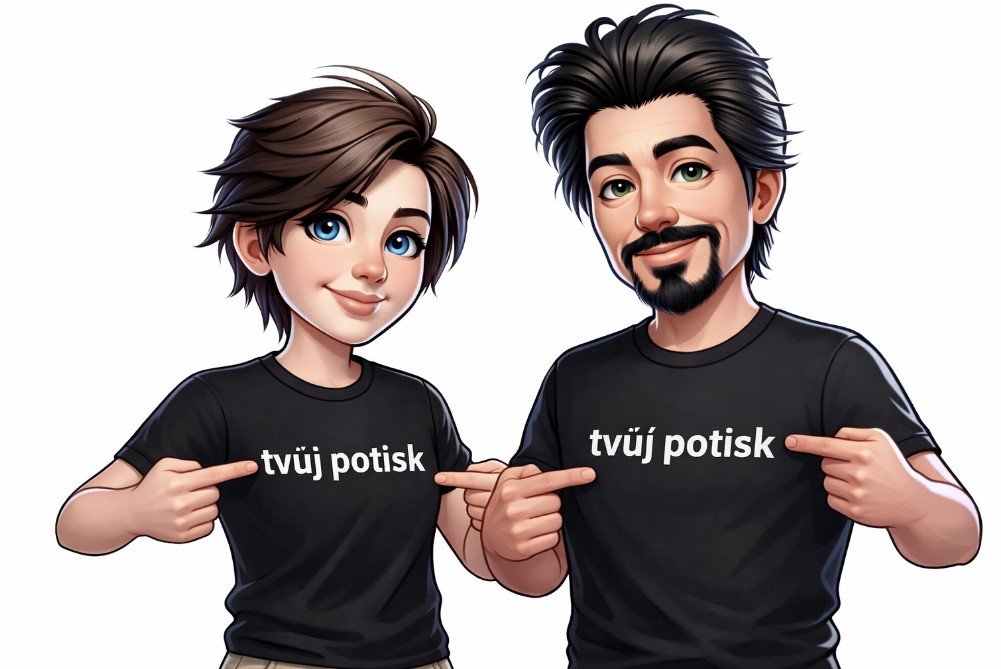 Trička s vlastním potiskem