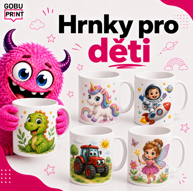 Hrnky pro děti