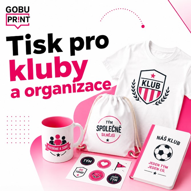 Potisk pro kluby a organizace
