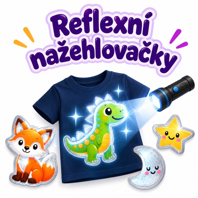 Reflexní nažehlovačky