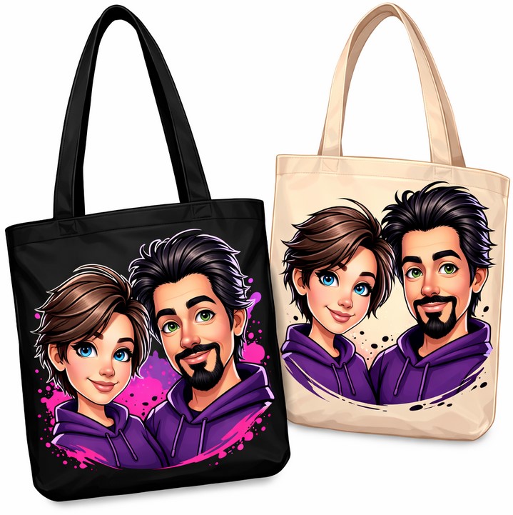 Tašky, vaky a pytlíky s potiskem