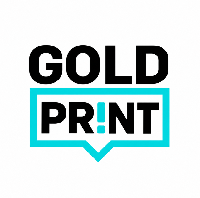 Velkoobchod Gold print