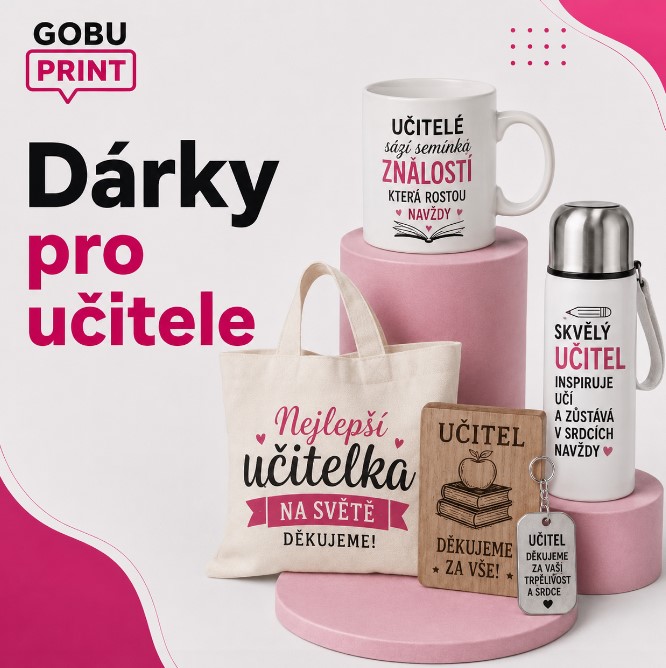 Dárky pro učitelky a učitele