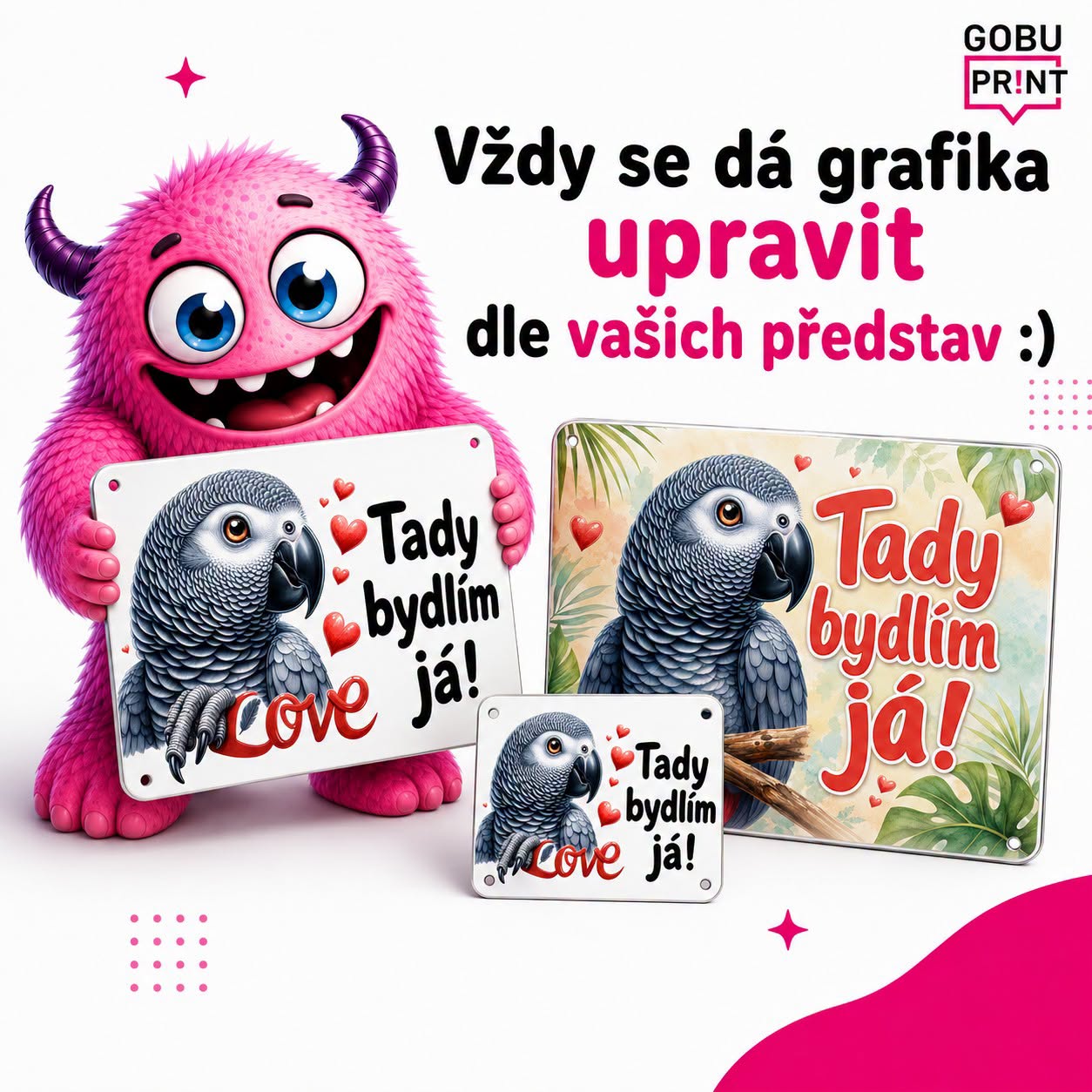 cedulka na přání podle vašeho zvířete