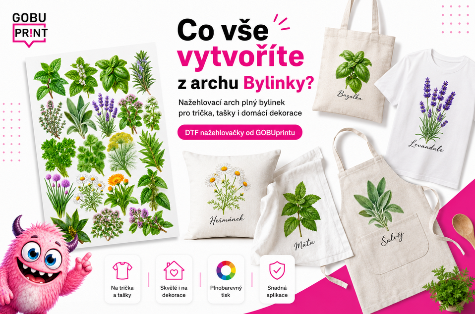 co vše vytvoříte z archu bylinky