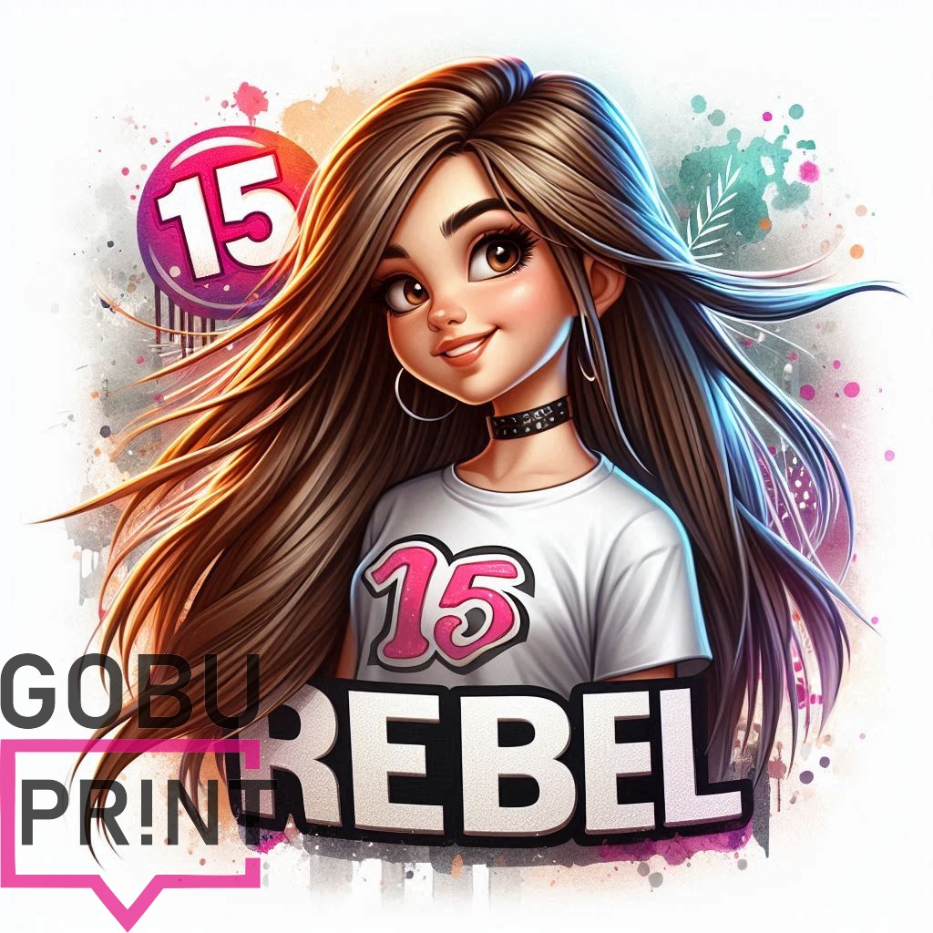 narozeniny 15 let dívka