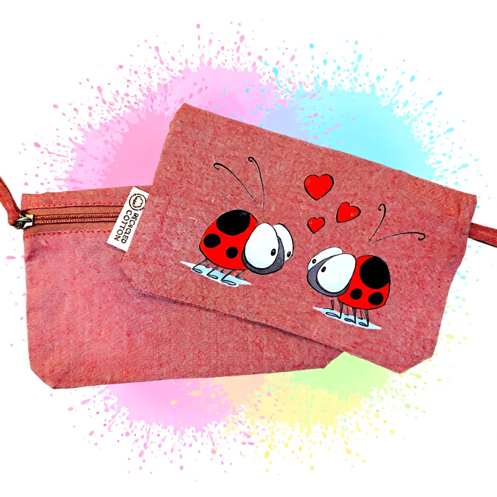 kosmetická taštička berušky