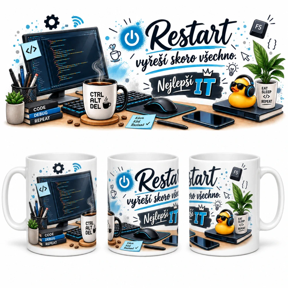 Hrnek - Programátorský restart