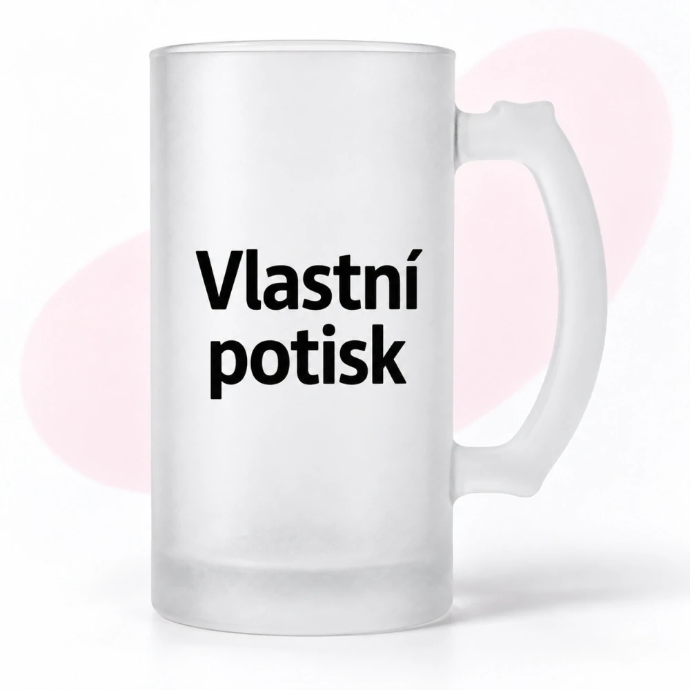 Matný půllitr s vlastním potiskem 420 ml