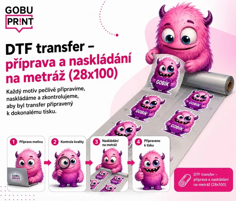 1m DTF Transféru