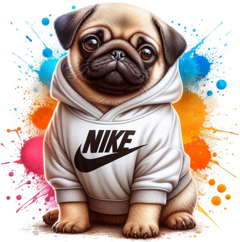 Mopsík nike