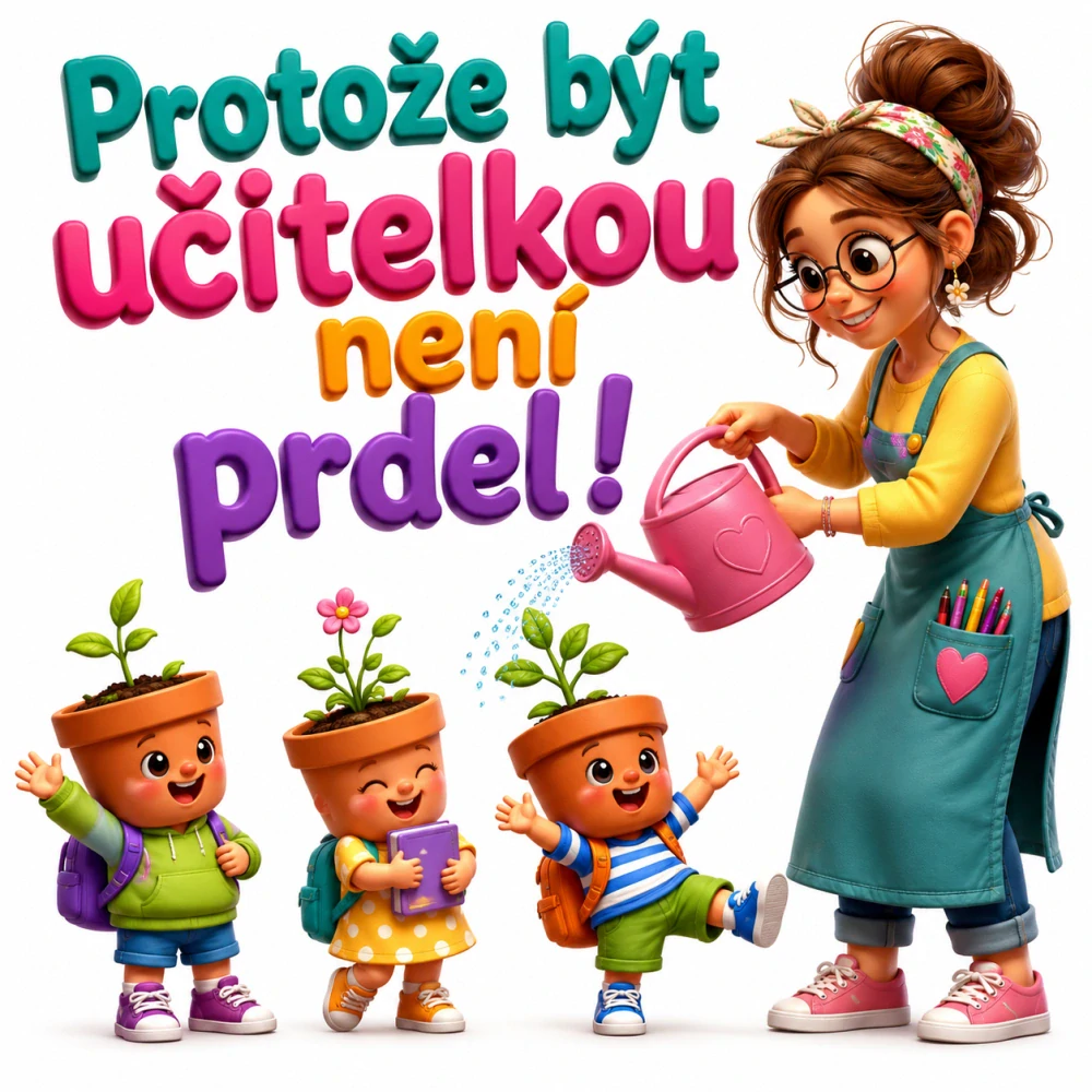 Protože být učitelkou není prdel