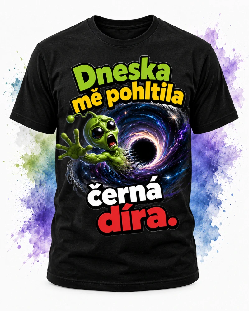 Mimozemšťan - Dneska mě pohltila černá díra