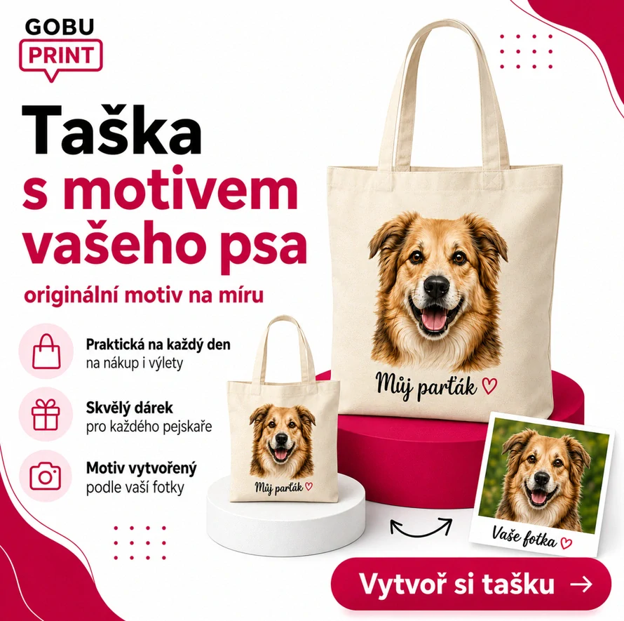 Taška s motivem vašeho psa