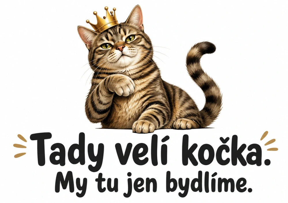 Tady bydlí kočka