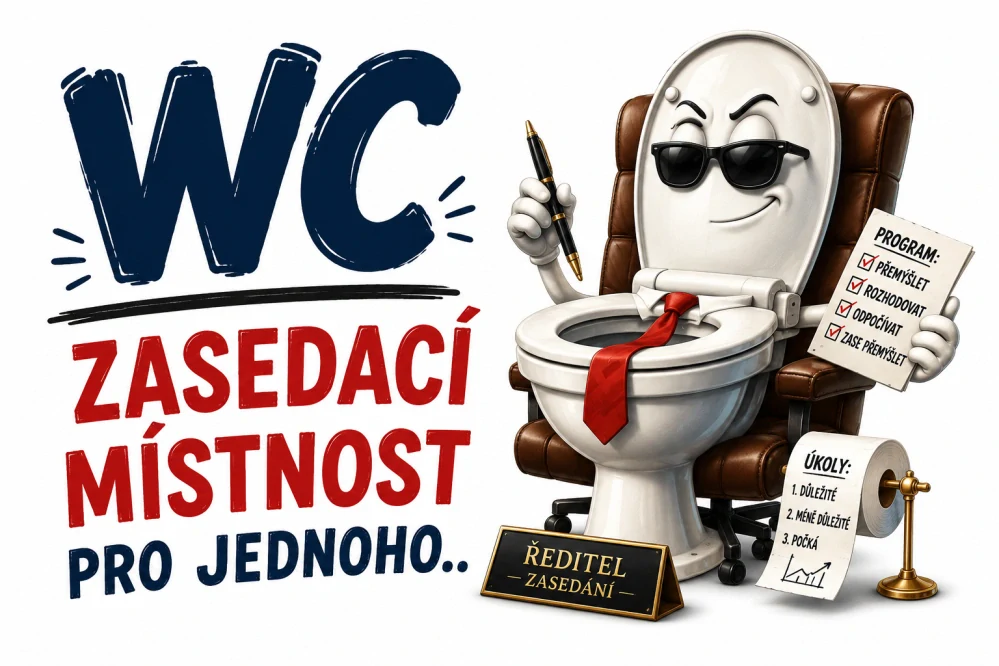 WC - zasedací místnost pro jednoho