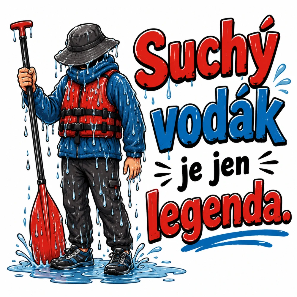 Suchý vodák je jen legenda