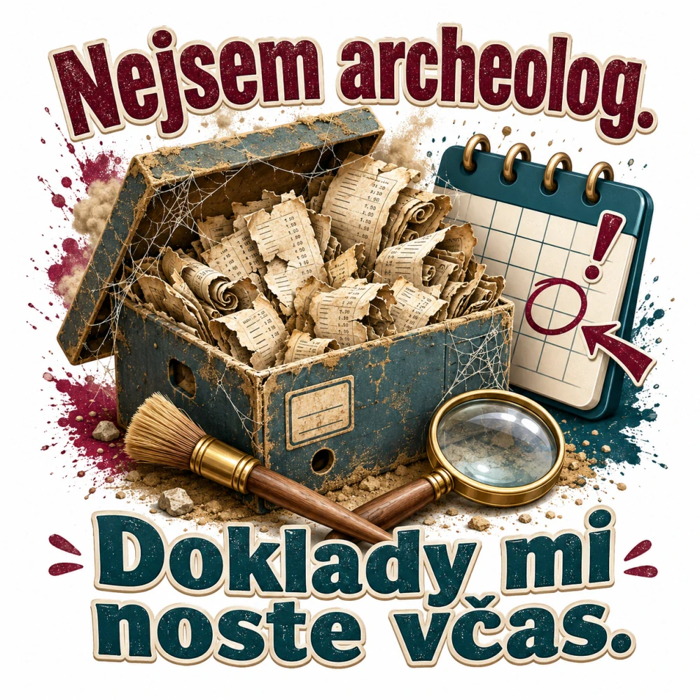 Nejsem archeolog - jsem účetní