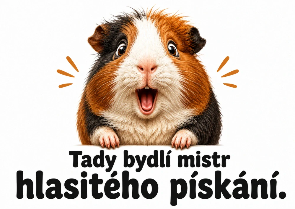 Tady bydlí morče