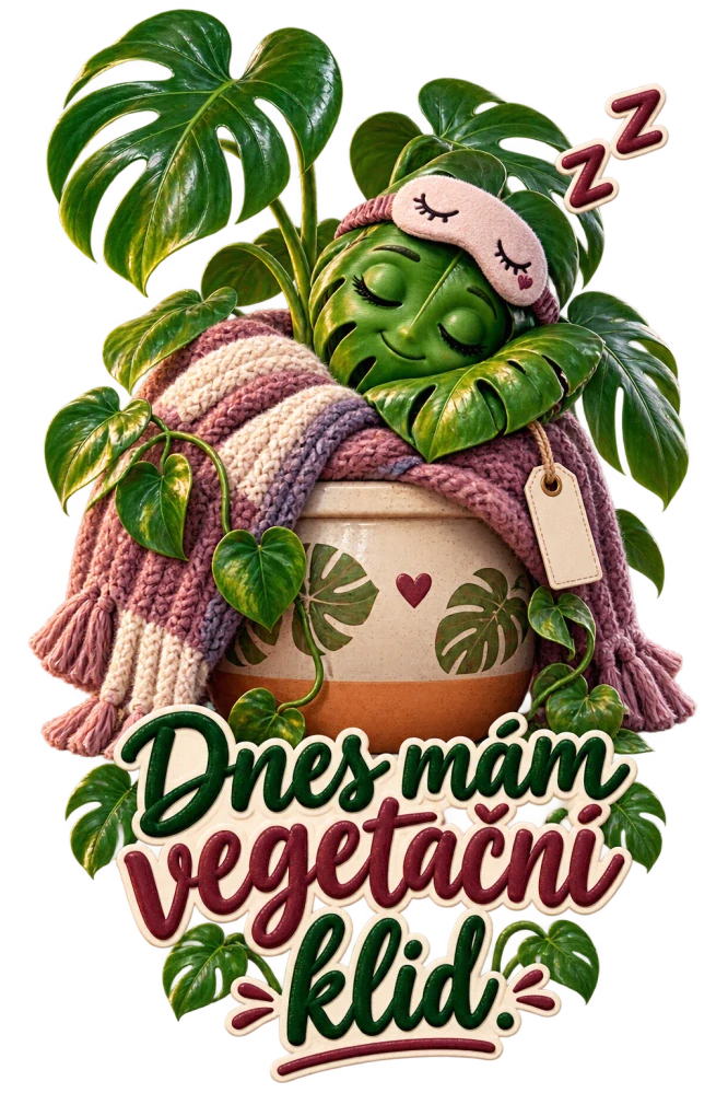 Monstera ve vegetačním klidu