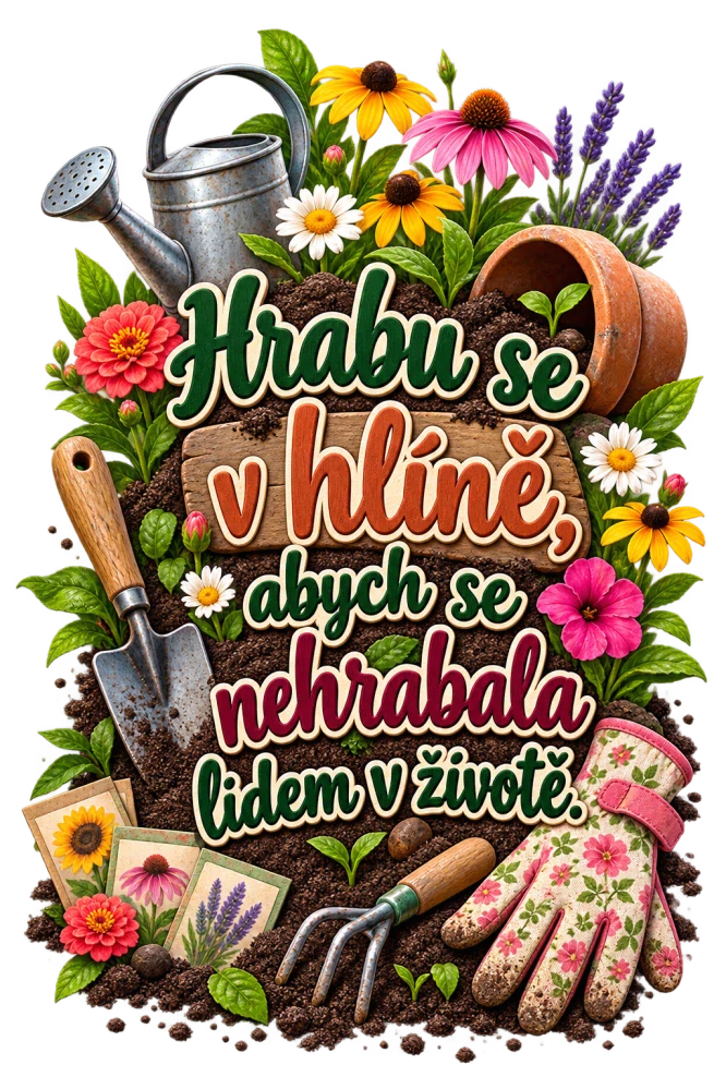 Zahradnice - hrabu se v hlíně