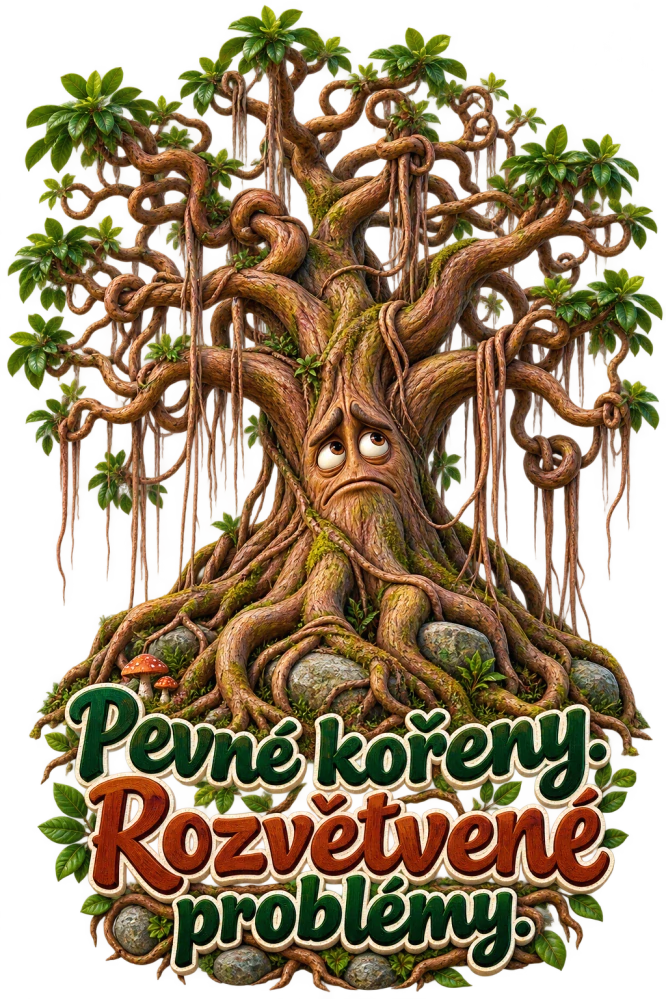 Pevné kořeny, spletité větve
