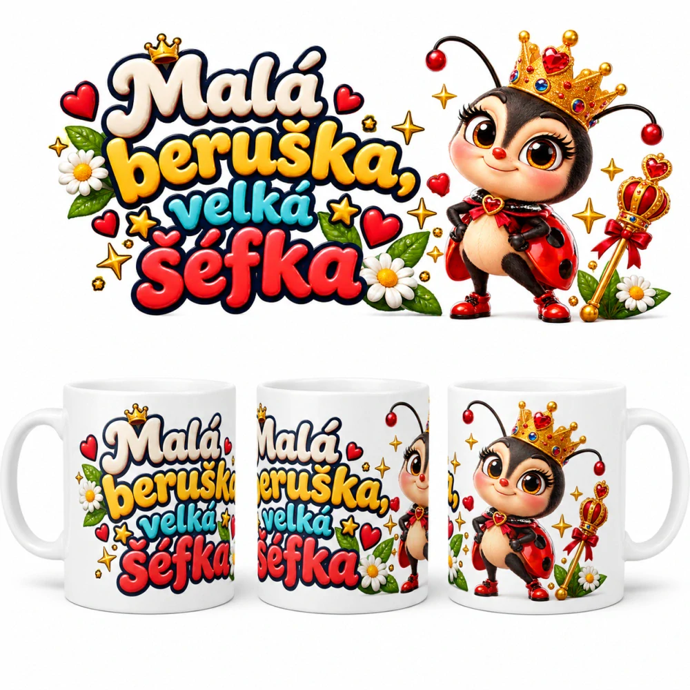 Keramický hrnek - beruška