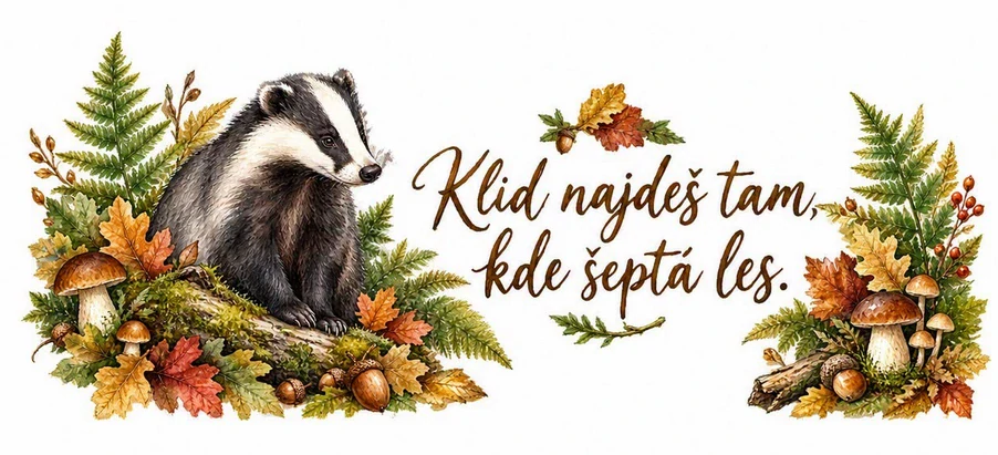 Jezevec - Klid najdeš tam kde šeptá les