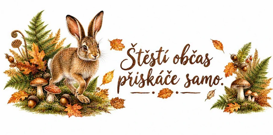 Zajíc - Štěstí občas přiskáče samo