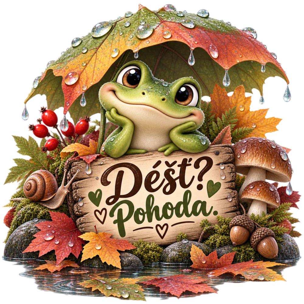 Podzimní žabka
