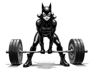 Fitness kočka