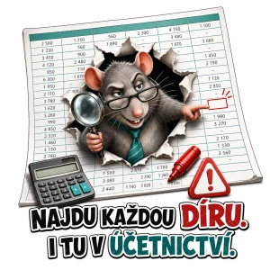 Kancelářská krysa - účetní
