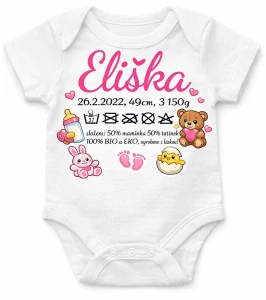 BODY S POTISKEM JMÉNO