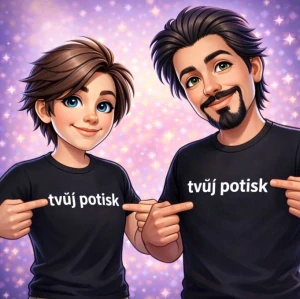 Tričko s vlastním potiskem