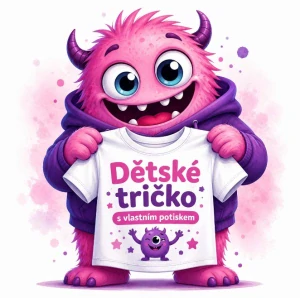 Dětské tričko s vlastním potiskem