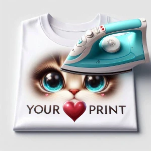 Nažehlovačka s vlastním motivem