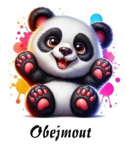 Panda - obejmout
