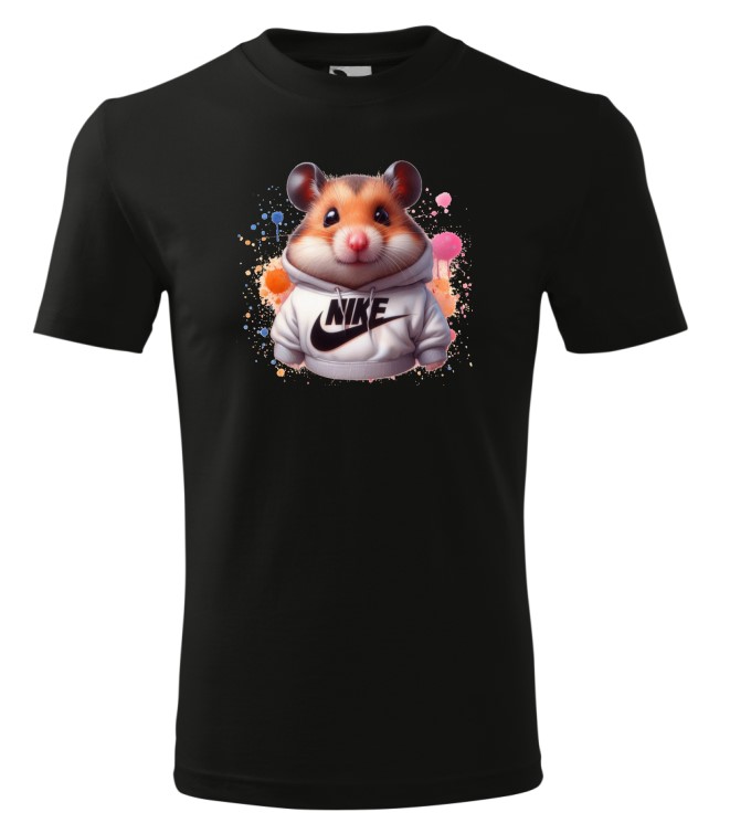 Křeček v mikině