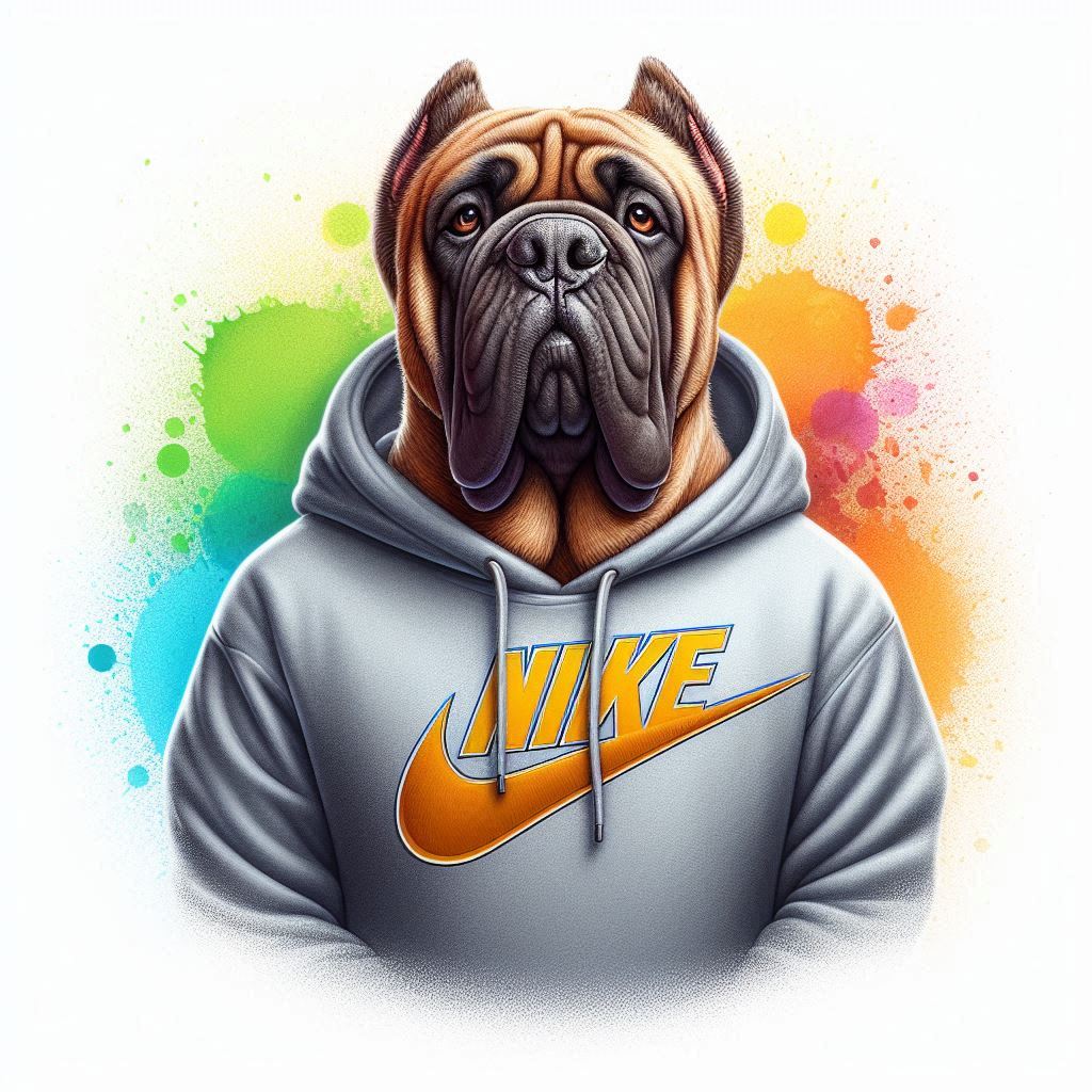 Cane corso v mikině II