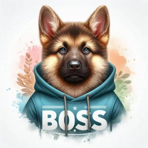 Německý ovčák boss štěně