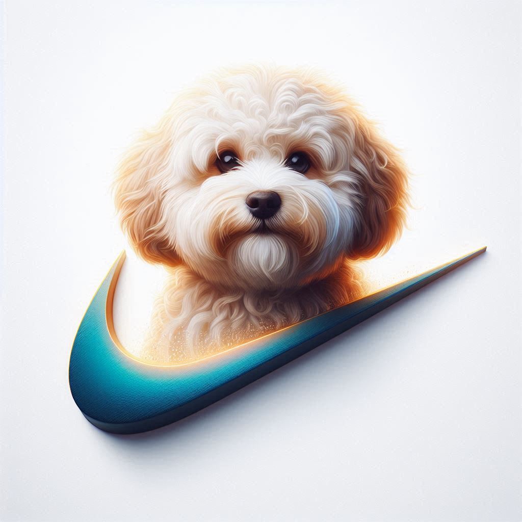 Maltipoo nike