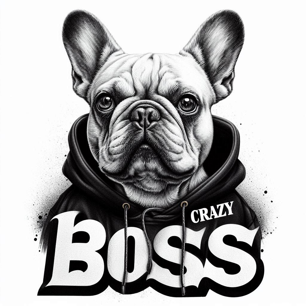 Francouzský buldoček bílý boss