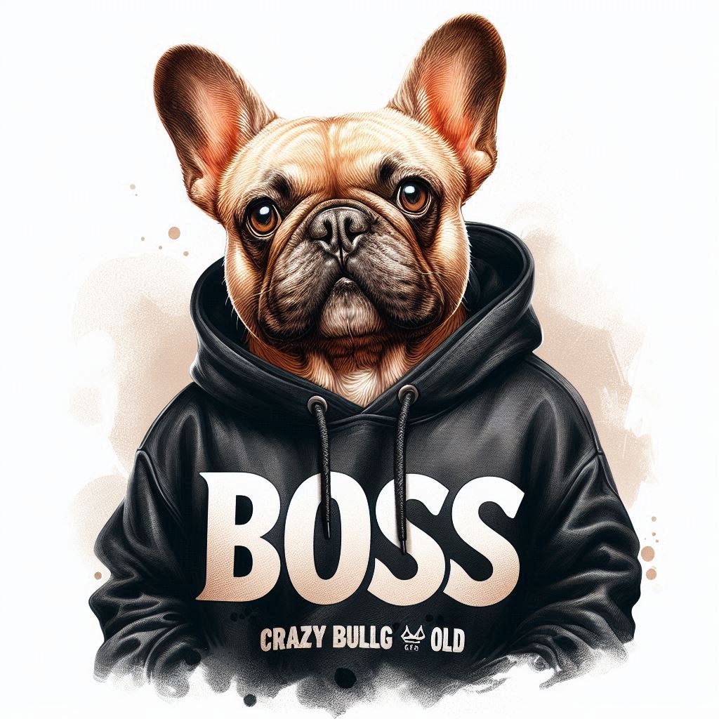 Francouzský buldoček zlatý boss