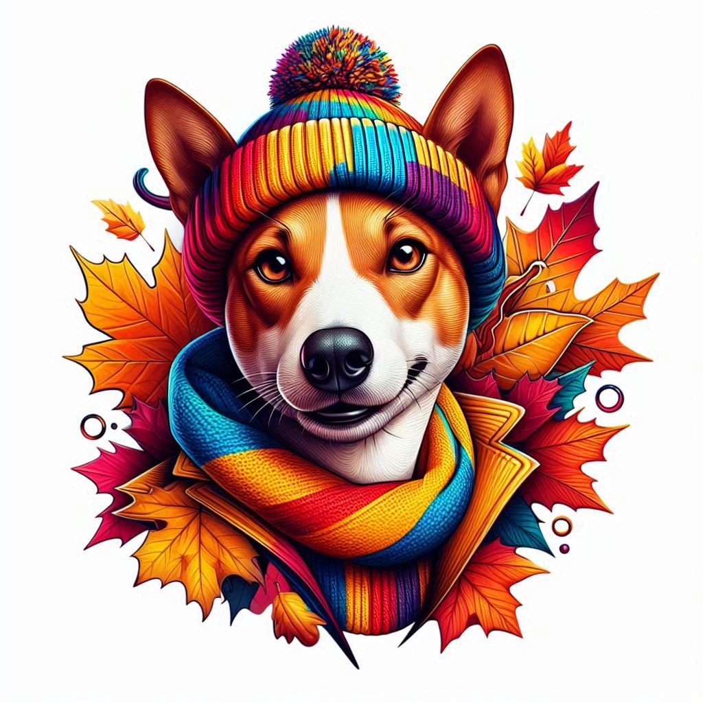 Basenji - podzim