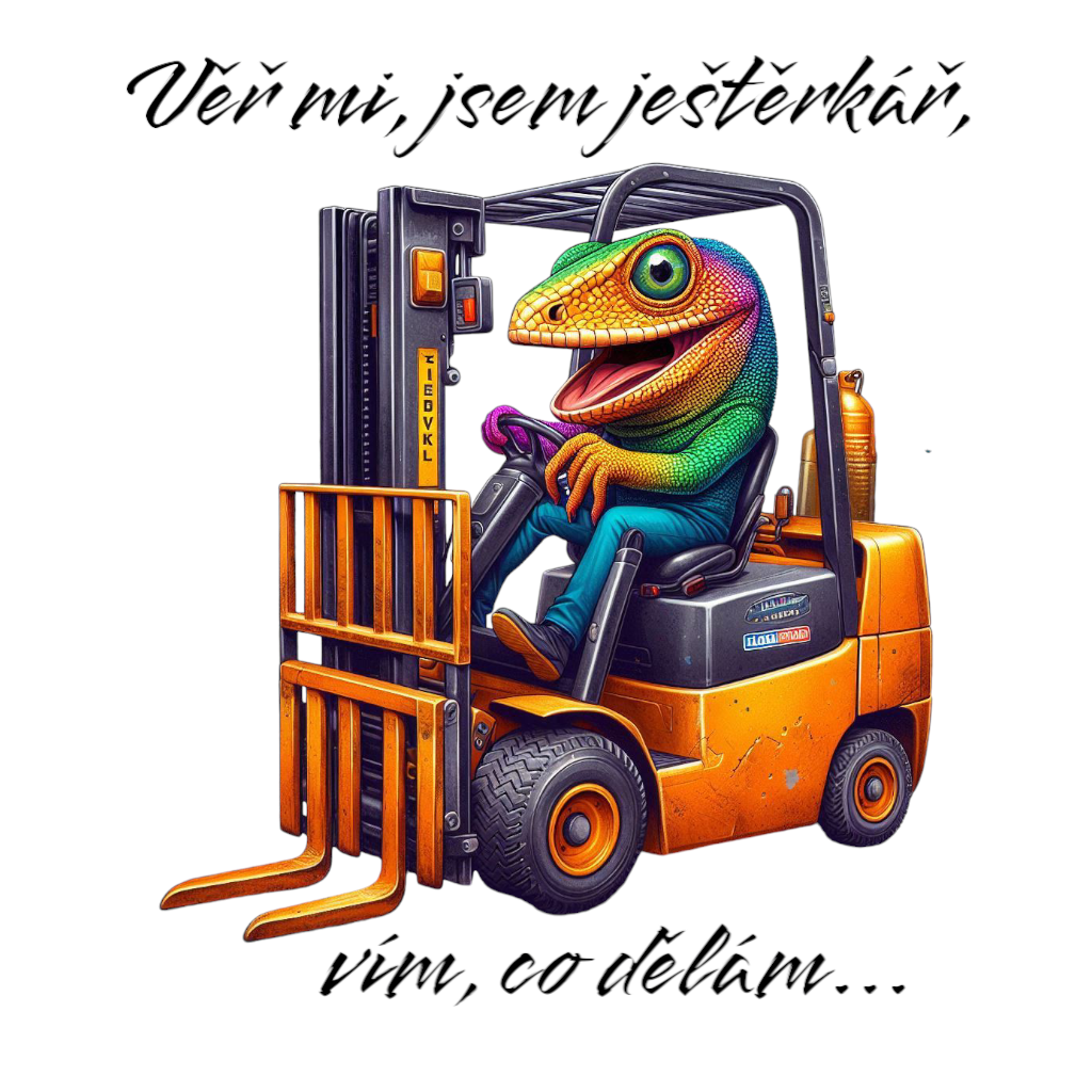 Řidič vysokozdvižného vozíku