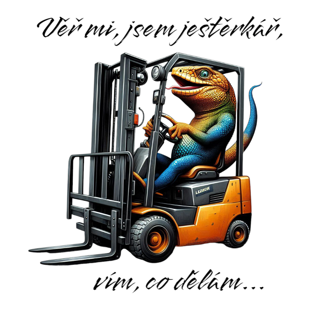 Řidič vysokozdvižného vozíku