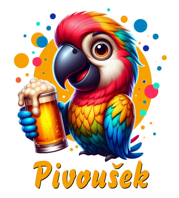 Pivoušek - papoušek ara
